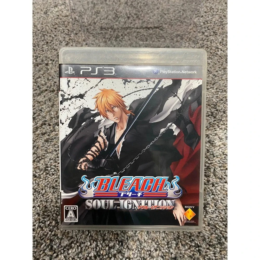 Video Game Bleach Soul Ignition PS3 Sony Japanese Import NTSC-J Excellent